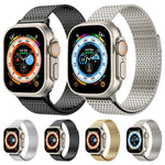 Dây đồng hồ thép không gỉ khóa nam châm Milanese Loop, Dành cho Apple Watch 42mm, Dành cho Apple Watch 38mm