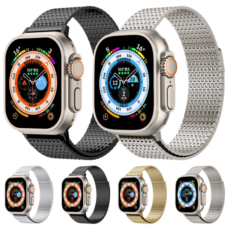 Dây đồng hồ thép không gỉ Milanese Loop khóa nam châm, dành cho Apple Watch SE 40mm, Apple Watch SE 44mm, Apple Watch Series 6 40mm, Apple Watch Series 6 44mm, Apple Watch Series 5 44mm, Apple Watch Series 5 40mm