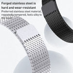 Dây đồng hồ thép không gỉ Milanese Loop khóa nam châm, dành cho Apple Watch SE 40mm, Apple Watch SE 44mm, Apple Watch Series 6 40mm, Apple Watch Series 6 44mm, Apple Watch Series 5 44mm, Apple Watch Series 5 40mm