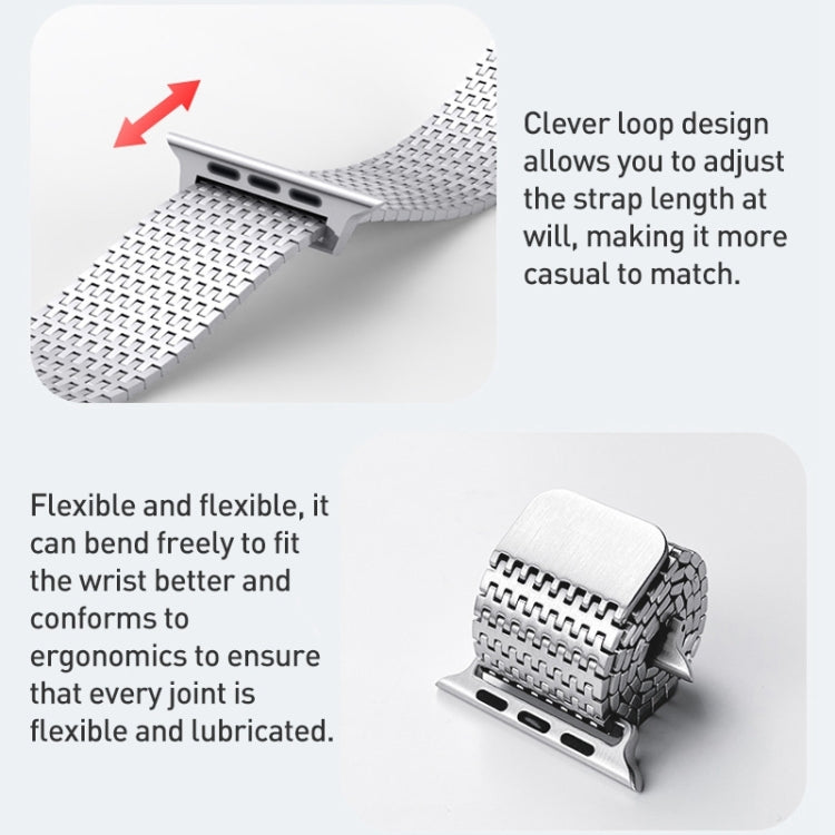 Dây đồng hồ thép không gỉ Milanese Loop khóa nam châm, dành cho Apple Watch SE 40mm, Apple Watch SE 44mm, Apple Watch Series 6 40mm, Apple Watch Series 6 44mm, Apple Watch Series 5 44mm, Apple Watch Series 5 40mm