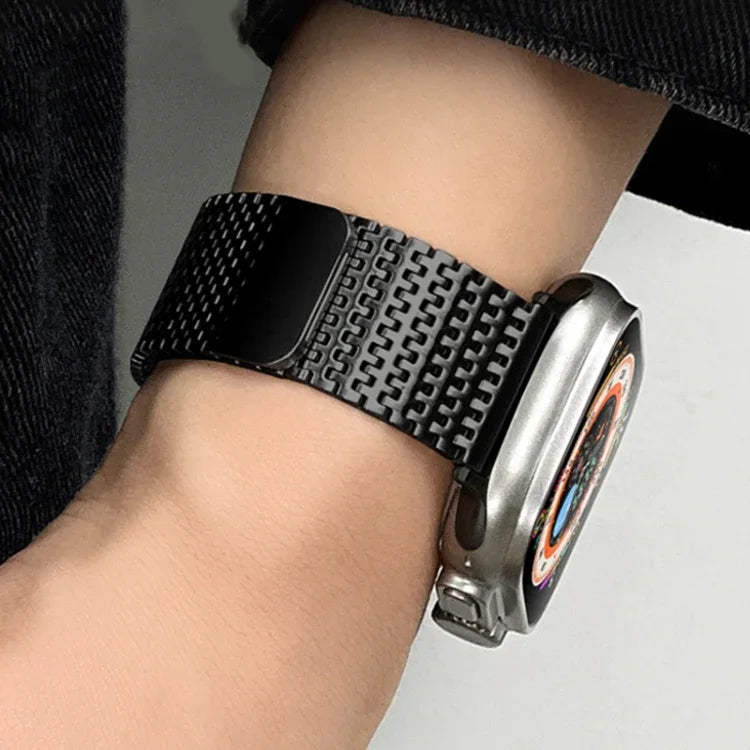 Dây đồng hồ thép không gỉ khóa nam châm Milanese Loop, Dành cho Apple Watch 42mm, Dành cho Apple Watch 38mm