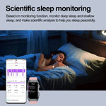 Đồng hồ thông minh TK79 chống nước IP68 1.47 inch, Hỗ trợ ECG / Đo đường huyết / Đo oxy trong máu / Axit uric