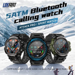 Đồng hồ thể thao thông minh LOKMAT ATTACK Pro 1.39 inch BT5.1, Hỗ trợ gọi Bluetooth / Giấc ngủ / Nhịp tim / Huyết áp