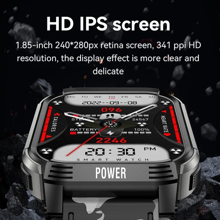Đồng hồ thông minh LEMFO LT08 màn hình TFT 1.85 inch, Hỗ trợ gọi Bluetooth