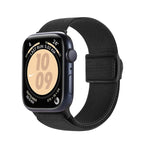 Dây đồng hồ nylon khóa bấm họa tiết sợi carbon, dành cho Apple Watch SE 2023 40mm, dành cho Apple Watch Ultra 2 49mm, dành cho Apple Watch Series 9 45mm