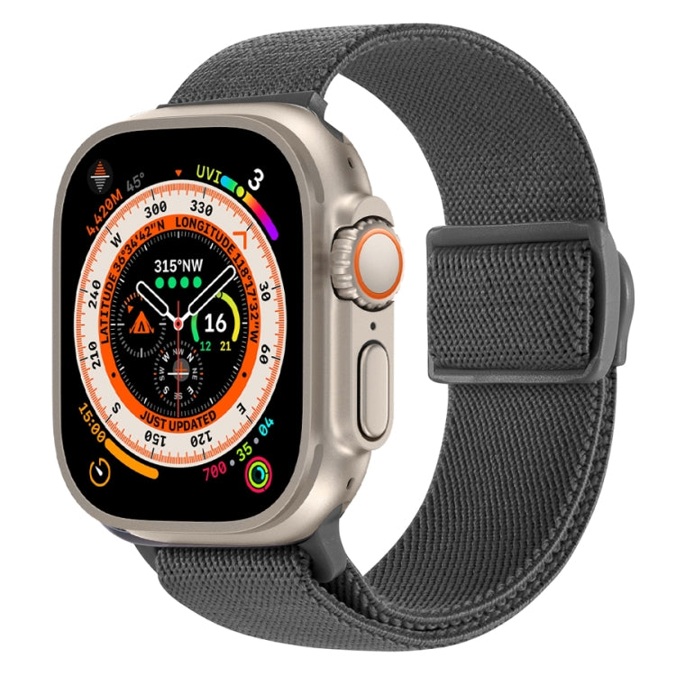 Dây đồng hồ nylon khóa bấm họa tiết sợi carbon, dành cho Apple Watch SE 2023 40mm, dành cho Apple Watch Ultra 2 49mm, dành cho Apple Watch Series 9 45mm