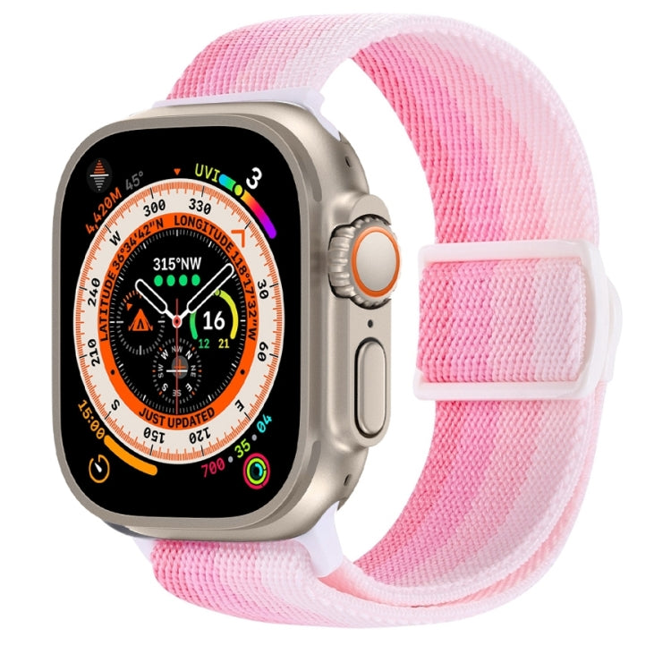 Dây đồng hồ nylon khóa bấm họa tiết sợi carbon, dành cho Apple Watch SE 2023 40mm, dành cho Apple Watch Ultra 2 49mm, dành cho Apple Watch Series 9 45mm