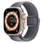 Dây đồng hồ nylon khóa bấm họa tiết sợi carbon, dành cho Apple Watch SE 2023 40mm, dành cho Apple Watch Ultra 2 49mm, dành cho Apple Watch Series 9 45mm