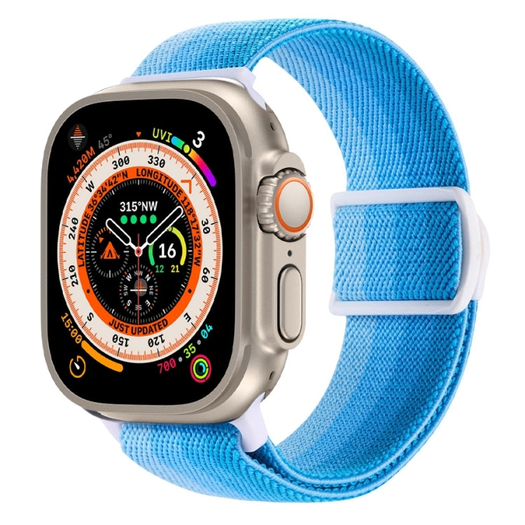 Dây đồng hồ nylon khóa bấm họa tiết sợi carbon, dành cho Apple Watch SE 2023 40mm, dành cho Apple Watch Ultra 2 49mm, dành cho Apple Watch Series 9 45mm