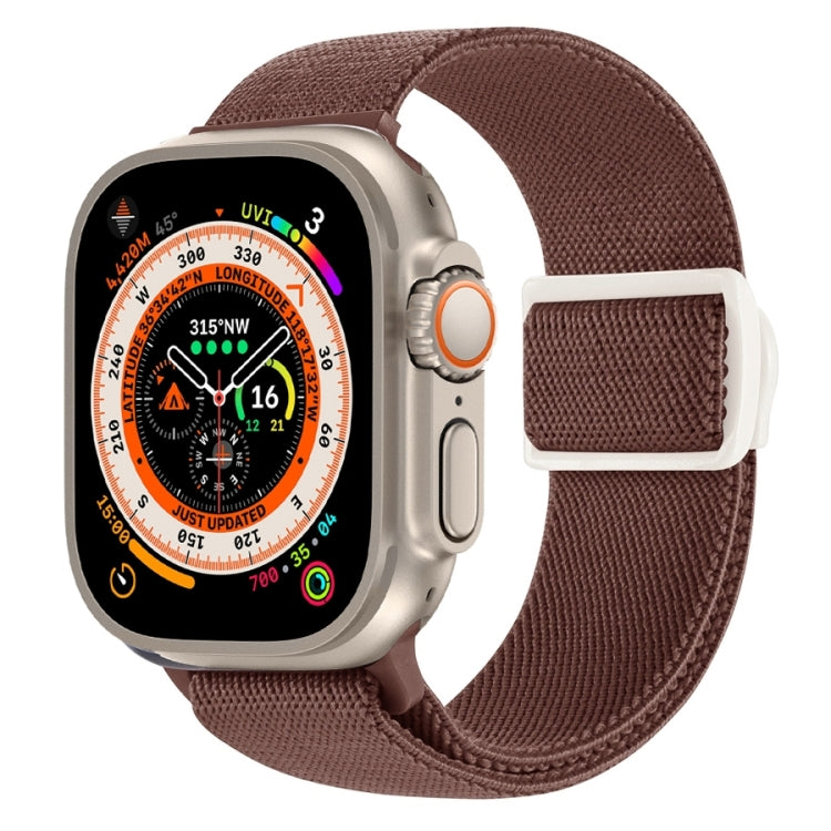 Dây đồng hồ nylon khóa bấm họa tiết sợi carbon, dành cho Apple Watch SE 2023 40mm, dành cho Apple Watch Ultra 2 49mm, dành cho Apple Watch Series 9 45mm