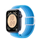 Dây đồng hồ nylon khóa bấm họa tiết sợi carbon, dành cho Apple Watch SE 2023 40mm, dành cho Apple Watch Ultra 2 49mm, dành cho Apple Watch Series 9 45mm
