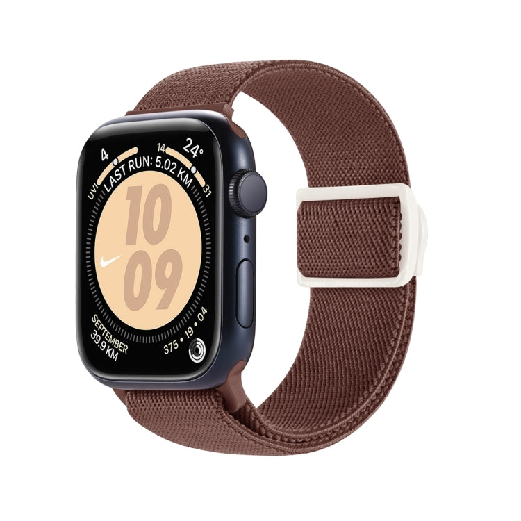 Dây đồng hồ nylon khóa bấm họa tiết sợi carbon, dành cho Apple Watch SE 2023 40mm, dành cho Apple Watch Ultra 2 49mm, dành cho Apple Watch Series 9 45mm