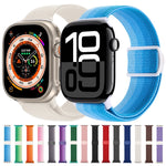 Dây đồng hồ nylon khóa bấm họa tiết sợi carbon, dành cho Apple Watch SE 2023 40mm, dành cho Apple Watch Ultra 2 49mm, dành cho Apple Watch Series 9 45mm