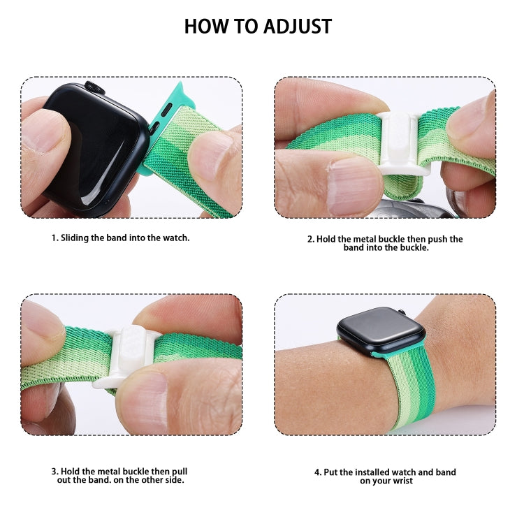 Dây đồng hồ nylon khóa bấm họa tiết sợi carbon, dành cho Apple Watch SE 2023 40mm, dành cho Apple Watch Ultra 2 49mm, dành cho Apple Watch Series 9 45mm