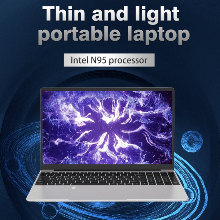 GXMO F152G Laptop 15.6 inch, Windows 11 Intel Alder Lake N95 Quad Core, Hỗ trợ mở khóa vân tay, 16GB+512GB