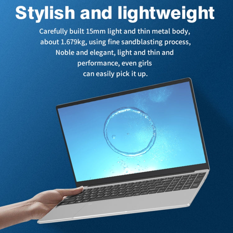 GXMO F152G Laptop 15.6 inch, Windows 11 Intel Alder Lake N95 Quad Core, Hỗ trợ mở khóa vân tay, 16GB+512GB