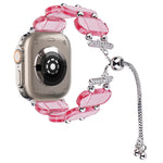 Dây đồng hồ chuỗi kéo dài bằng nhựa resin, Dành cho Apple Watch Ultra 2 49mm, Dành cho Apple Watch Series 9 45mm