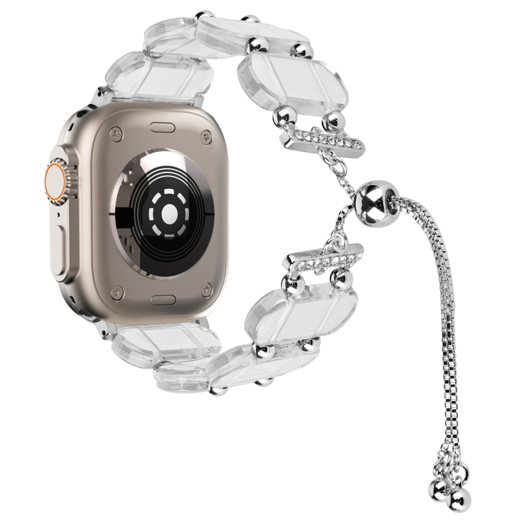 Dây đồng hồ chuỗi kéo dài bằng nhựa resin, Dành cho Apple Watch Ultra 2 49mm, Dành cho Apple Watch Series 9 45mm