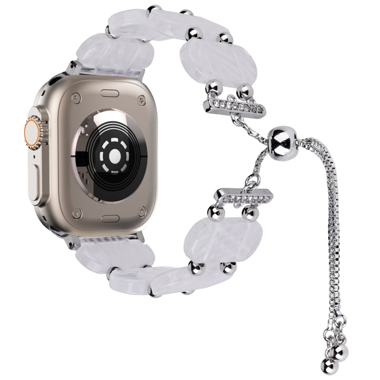Dây đồng hồ chuỗi kéo dài bằng nhựa resin, Dành cho Apple Watch Ultra 2 49mm, Dành cho Apple Watch Series 9 45mm