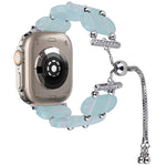 Dây đồng hồ chuỗi kéo dài bằng nhựa resin, Dành cho Apple Watch Series 9 41mm, Dành cho Apple Watch Ultra 49mm