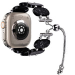 Dây đồng hồ chuỗi kéo dài bằng nhựa resin, Dành cho Apple Watch Series 9 41mm, Dành cho Apple Watch Ultra 49mm