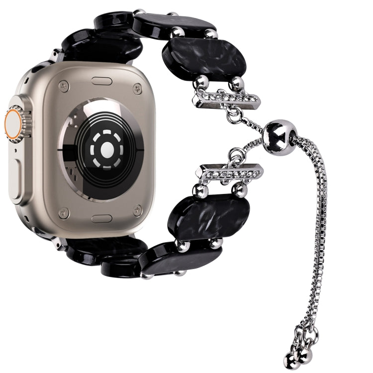 Dây đồng hồ chuỗi kéo dài bằng nhựa resin, Dành cho Apple Watch Series 9 41mm, Dành cho Apple Watch Ultra 49mm