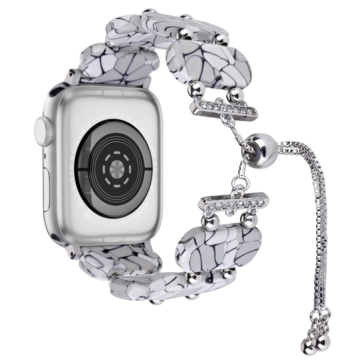 Dây đồng hồ chuỗi kéo dài bằng nhựa resin, Dành cho Apple Watch Series 8 41mm, Dành cho Apple Watch Series 8 45mm