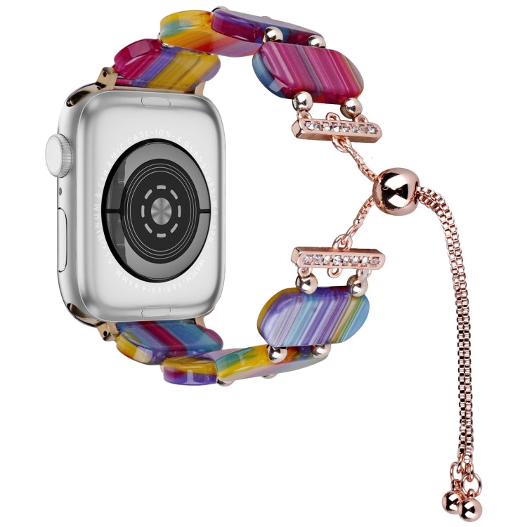 Dây đồng hồ dây xích resin thu vào, Dành cho Apple Watch 42mm, Dành cho Apple Watch 38mm