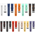 Dây đồng hồ silicone hai màu, dành cho Samsung Galaxy Watch 6
