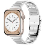 Dây đồng hồ kim loại titan hình chữ I, Dành cho Apple Watch 42mm, Dành cho Apple Watch 38mm
