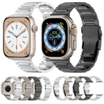 Dây đồng hồ kim loại titan hình chữ I, Dành cho Apple Watch 42mm, Dành cho Apple Watch 38mm