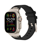 Dây đồng hồ silicone lỏng Loners, dành cho Apple Watch SE 2023 44mm, dành cho Apple Watch Ultra 2 49mm, dành cho Apple Watch Series 9 45mm