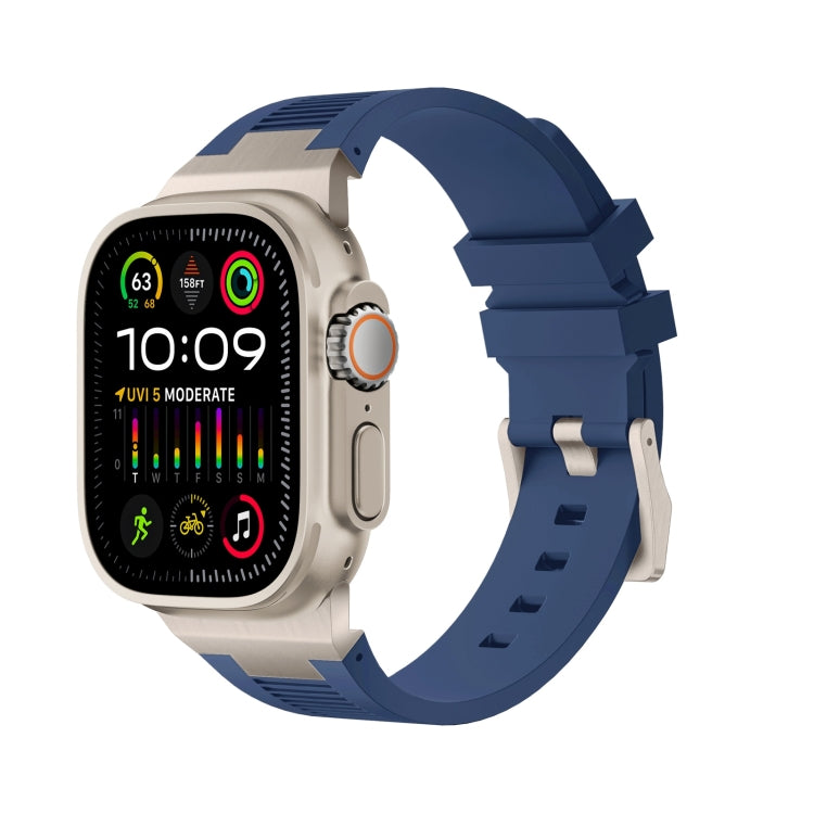 Dây đồng hồ silicone lỏng Loners, dành cho Apple Watch SE 2023 44mm, dành cho Apple Watch Ultra 2 49mm, dành cho Apple Watch Series 9 45mm