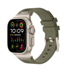 Dây đồng hồ silicone lỏng Loners, dành cho Apple Watch SE 2023 44mm, dành cho Apple Watch Ultra 2 49mm, dành cho Apple Watch Series 9 45mm