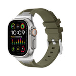 Dây đồng hồ silicone lỏng Loners, dành cho Apple Watch SE 2023 44mm, dành cho Apple Watch Ultra 2 49mm, dành cho Apple Watch Series 9 45mm