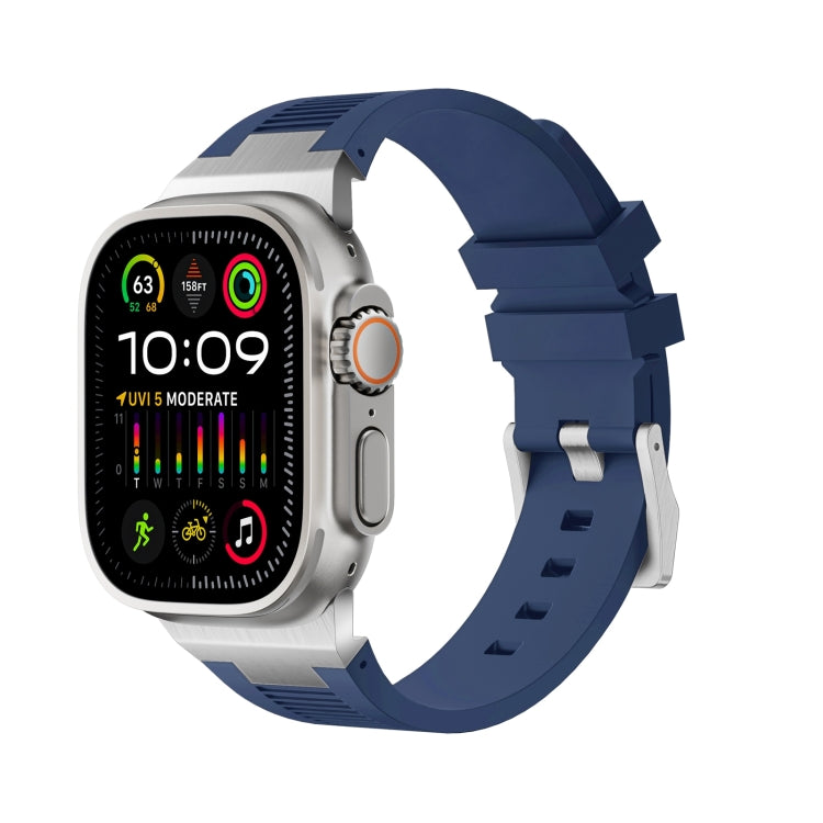 Dây đồng hồ silicone lỏng Loners, dành cho Apple Watch SE 2023 44mm, dành cho Apple Watch Ultra 2 49mm, dành cho Apple Watch Series 9 45mm