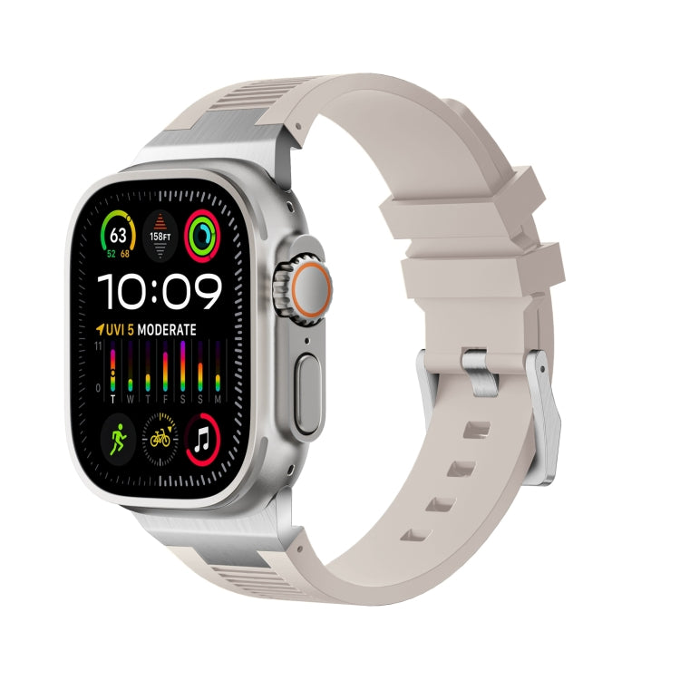 Dây đồng hồ silicone lỏng Loners, dành cho Apple Watch SE 2023 44mm, dành cho Apple Watch Ultra 2 49mm, dành cho Apple Watch Series 9 45mm