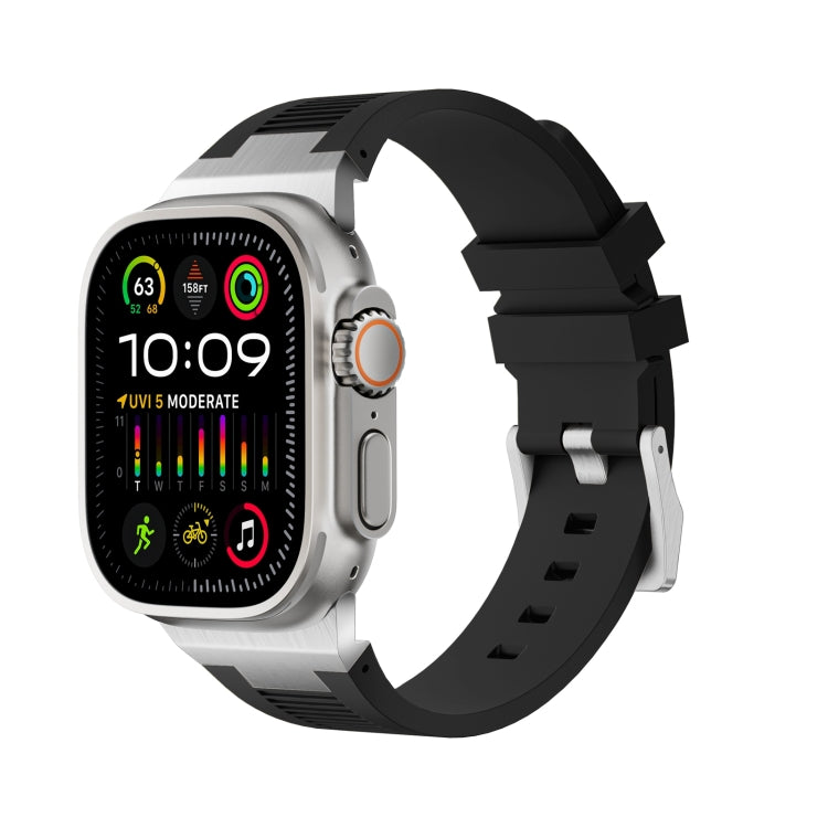 Dây đồng hồ silicone lỏng Loners, dành cho Apple Watch Ultra 49mm, dành cho Apple Watch Series 8 45mm, dành cho Apple Watch SE 2022 44mm