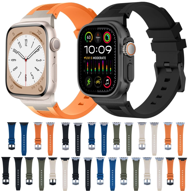 Dây đồng hồ silicone lỏng Loners, dành cho Apple Watch Series 5 44mm, dành cho Apple Watch Series 4 44mm, dành cho Apple Watch Series 3 42mm