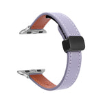 Dây đồng hồ da thật mảnh khóa nam châm, Dành cho Apple Watch 38mm