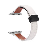 Dây đồng hồ da thật mảnh khóa nam châm, Dành cho Apple Watch 38mm