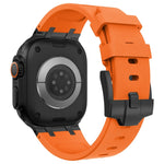Dây đồng hồ silicone lỏng vân đá, dành cho Apple Watch SE 2023 44mm, dành cho Apple Watch Ultra 2 49mm, dành cho Apple Watch Series 9 45mm, dành cho Apple Watch Ultra 49mm