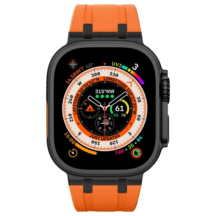 Dây đồng hồ silicone lỏng vân đá, dành cho Apple Watch SE 2023 44mm, dành cho Apple Watch Ultra 2 49mm, dành cho Apple Watch Series 9 45mm, dành cho Apple Watch Ultra 49mm