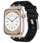 Dây đồng hồ silicone lỏng vân đá, dành cho Apple Watch SE 2023 44mm, dành cho Apple Watch Ultra 2 49mm, dành cho Apple Watch Series 9 45mm, dành cho Apple Watch Ultra 49mm