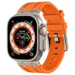 Dây đồng hồ silicone lỏng vân đá, dành cho Apple Watch SE 2023 44mm, dành cho Apple Watch Ultra 2 49mm, dành cho Apple Watch Series 9 45mm, dành cho Apple Watch Ultra 49mm