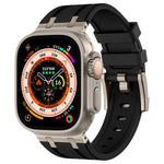 Dây đồng hồ silicone lỏng vân đá, dành cho Apple Watch SE 2023 44mm, dành cho Apple Watch Ultra 2 49mm, dành cho Apple Watch Series 9 45mm, dành cho Apple Watch Ultra 49mm