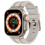 Dây đồng hồ silicone lỏng vân đá, dành cho Apple Watch SE 2023 44mm, dành cho Apple Watch Ultra 2 49mm, dành cho Apple Watch Series 9 45mm, dành cho Apple Watch Ultra 49mm