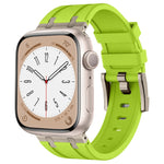 Dây đồng hồ silicone lỏng vân đá, dành cho Apple Watch SE 2023 44mm, dành cho Apple Watch Ultra 2 49mm, dành cho Apple Watch Series 9 45mm, dành cho Apple Watch Ultra 49mm