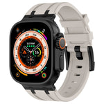 Dây đồng hồ silicone lỏng vân đá, dành cho Apple Watch SE 2023 44mm, dành cho Apple Watch Ultra 2 49mm, dành cho Apple Watch Series 9 45mm, dành cho Apple Watch Ultra 49mm