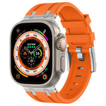 Dây đồng hồ silicone lỏng vân đá, dành cho Apple Watch SE 2023 44mm, dành cho Apple Watch Ultra 2 49mm, dành cho Apple Watch Series 9 45mm, dành cho Apple Watch Ultra 49mm